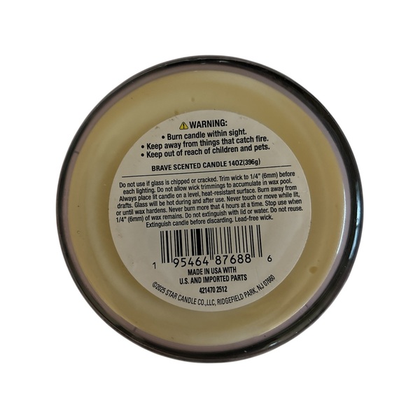 Glimmers Brave Scented Candle - Picture 3 of 5